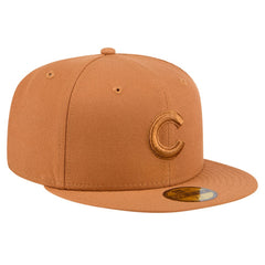 Chicago Cubs Color Pack 59FIFTY Fitted Hat Brown | New Era