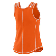 San Francisco Giants WEAR by Erin Andrews Women's Contrast Stitch Tank Top Orange