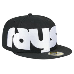 Tampa Bay Rays Checkered Undervisor 59FIFTY Fitted Hat Black | New Era
