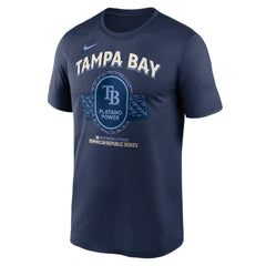 Tampa Bay Rays Dominican Republic Series Legend T-Shirt Navy | Nike