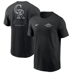 Colorado Rockies 2024 MLB World Tour Mexico City Series T-Shirt Black | Nike