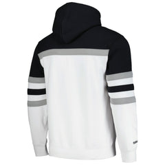Los Angeles Kings Mitchell & Ness Head Coach Pullover Hoodie White/Black