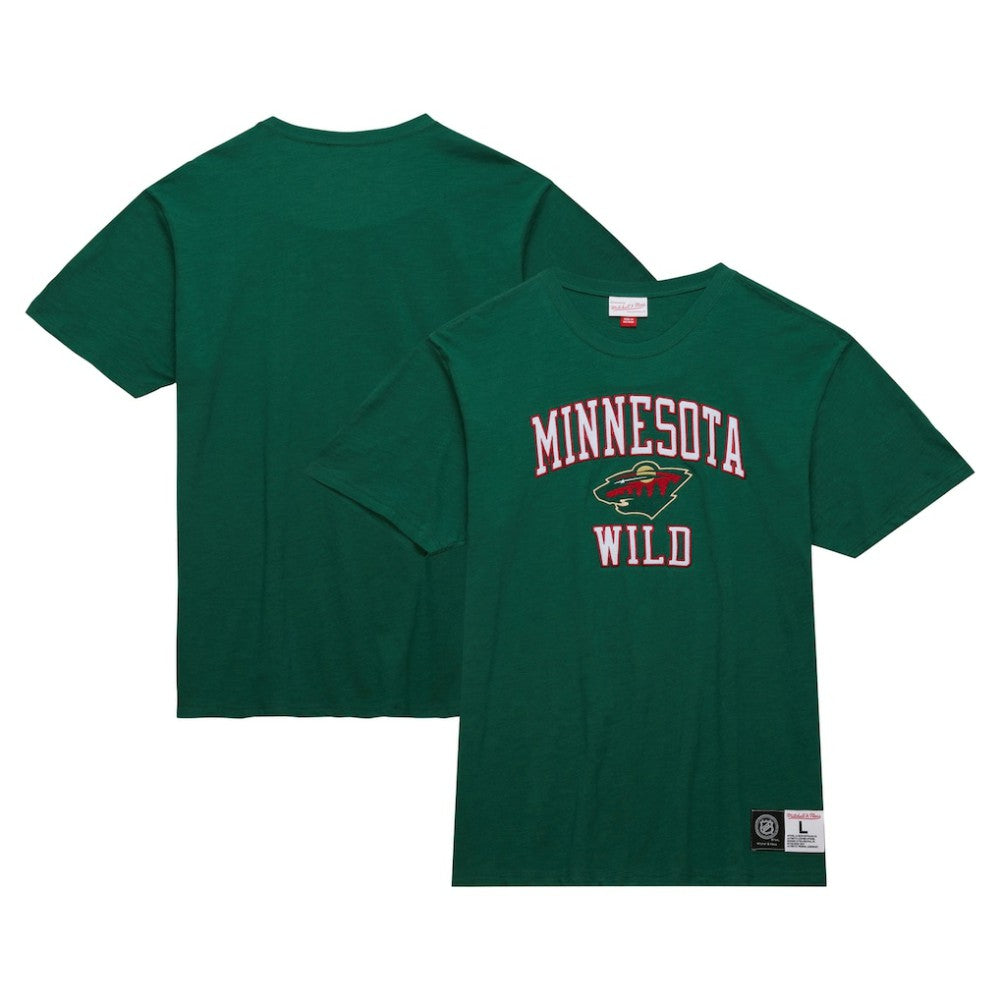 Minnesota Wild Mitchell & Ness Legendary Slub T-Shirt Green