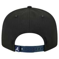 Atlanta Braves Splatter 9FIFTY Snapback Hat Black | New Era