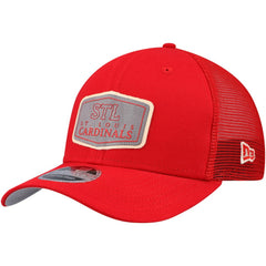 St. Louis Cardinals Labeled 9SEVENTY Stretch-Snap Hat Red | New Era