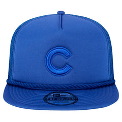 Chicago Cubs Tone Foam Meshback Golfer Snapback Hat Royal | New Era