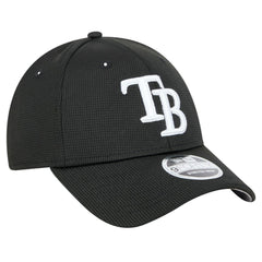Tampa Bay Rays Pivot 9FORTY Adjustable Hat Black | New Era