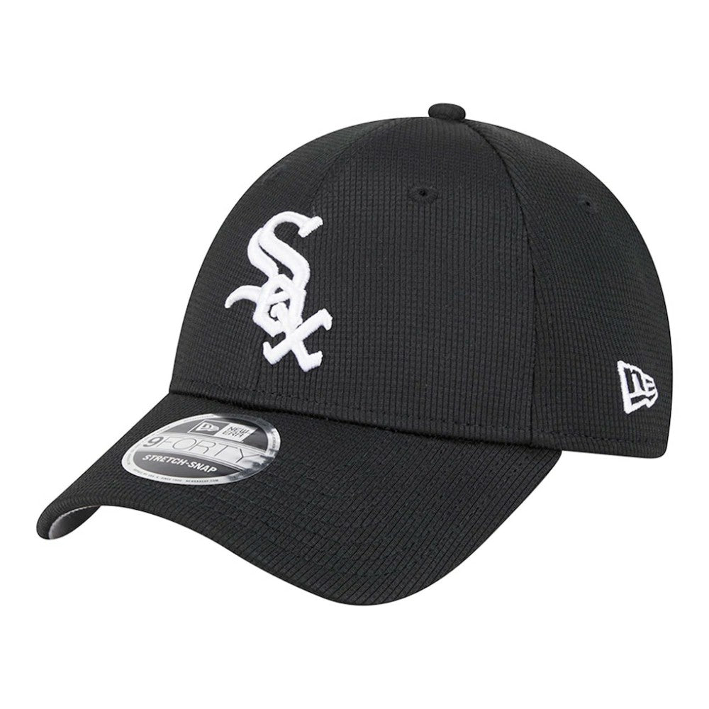 Chicago White Sox Pivot 9FORTY Adjustable Hat Black | New Era