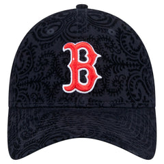 Boston Red Sox Women's Flair 9TWENTY Adjustable Hat Navy | New Era