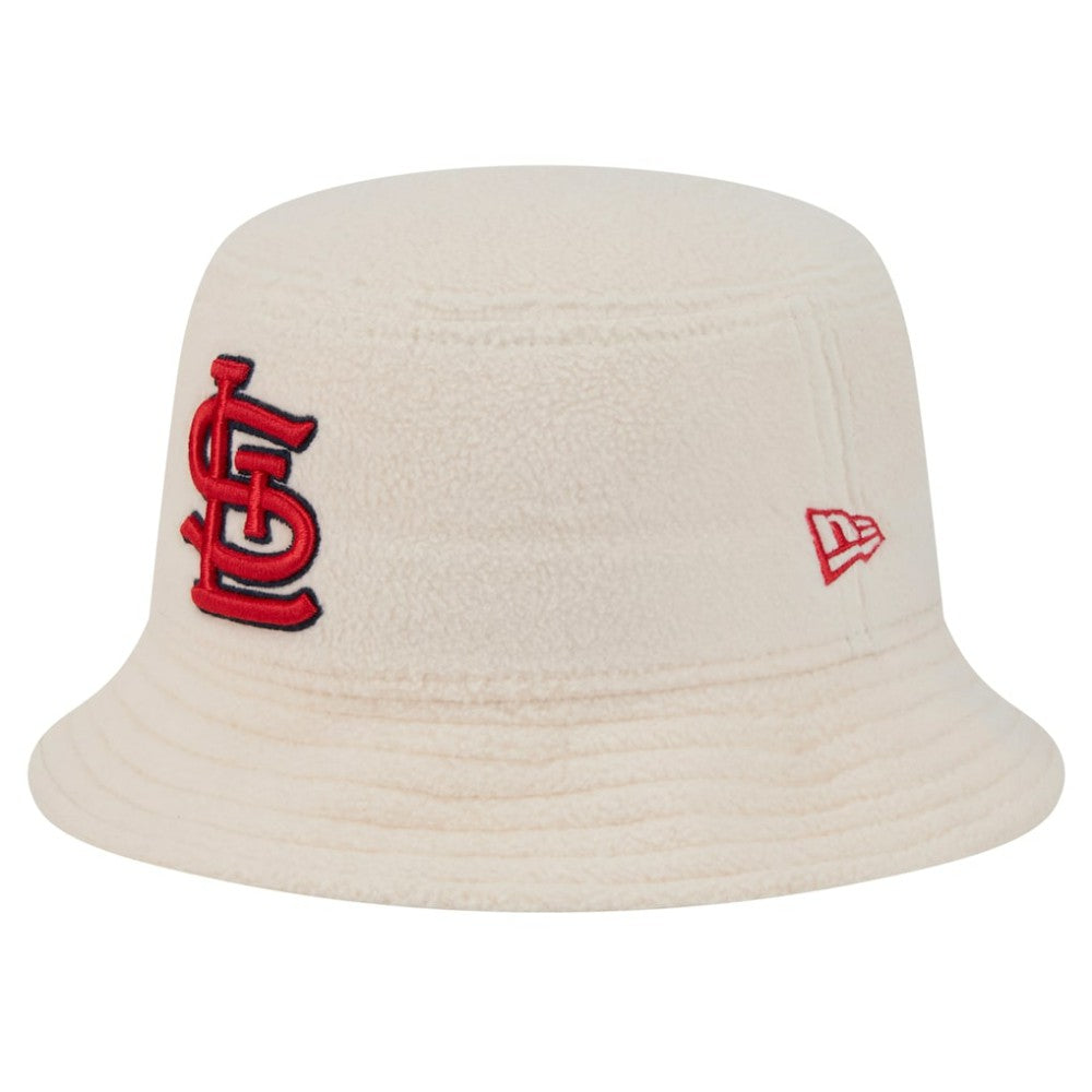 St. Louis Cardinals Women's Cozy Bucket Hat White | New Era