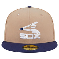 Chicago White Sox 59FIFTY Fitted Hat Khaki | New Era