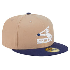 Chicago White Sox 59FIFTY Fitted Hat Khaki | New Era