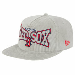Boston Red Sox Gray Corduroy Golfer Snapback Hat | New Era