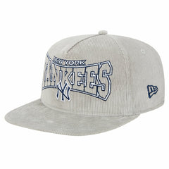 New York Yankees Gray Corduroy Golfer Snapback Hat | New Era