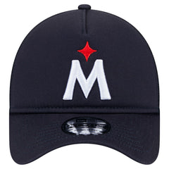 Minnesota Twins 9FORTY A-Frame Trucker Adjustable Hat Navy | New Era