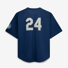 Seattle Mariners Big & Tall Cooperstown Collection Mesh Batting Practice Jersey - Navy