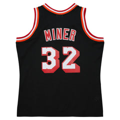 Harold Miner Miami Heat 1992/93 Hardwood Classics Swingman Throwback Jersey - Black