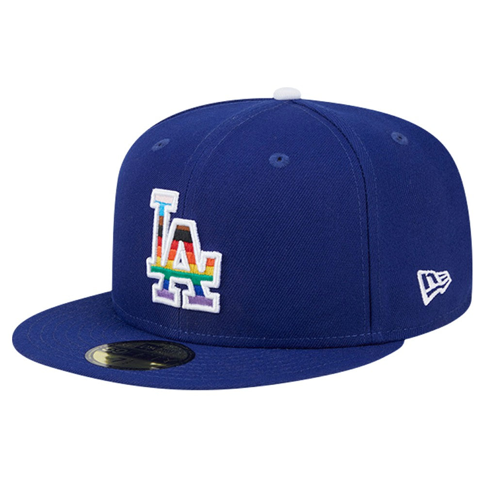 Los Angeles Dodgers 2024 Pride On Field 59FIFTY Fitted Hat Royal | New Era