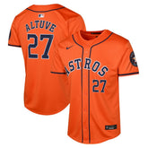 Jose Altuve Houston Astros Youth Alternate Limited Player Jersey?- Orange
