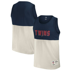 Minnesota Twins Darius Rucker Collection Colorblock Tank Top Navy