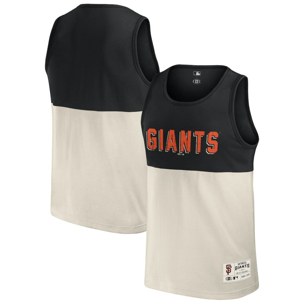San Francisco Giants Darius Rucker Collection Colorblock Tank Top Black