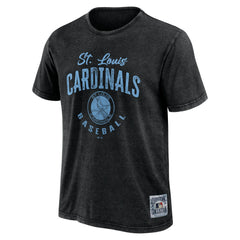 St. Louis Cardinals Darius Rucker Collection Cooperstown Collection Washed T-Shirt Heather Black