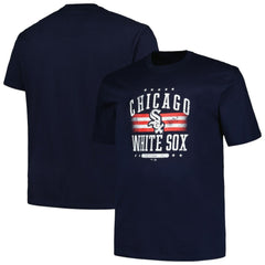 Chicago White Sox Profile Big & Tall Americana T-Shirt Navy