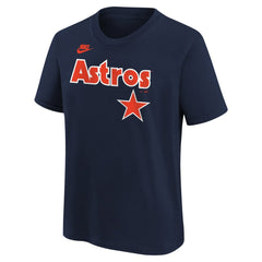 Craig Biggio Houston Astros Youth Cooperstown Collection Name & Number T-Shirt Navy | Nike