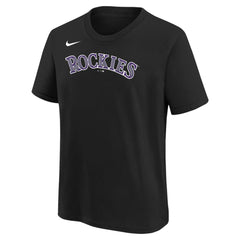 Kris Bryant Colorado Rockies Youth Name & Number T-Shirt Black | Nike