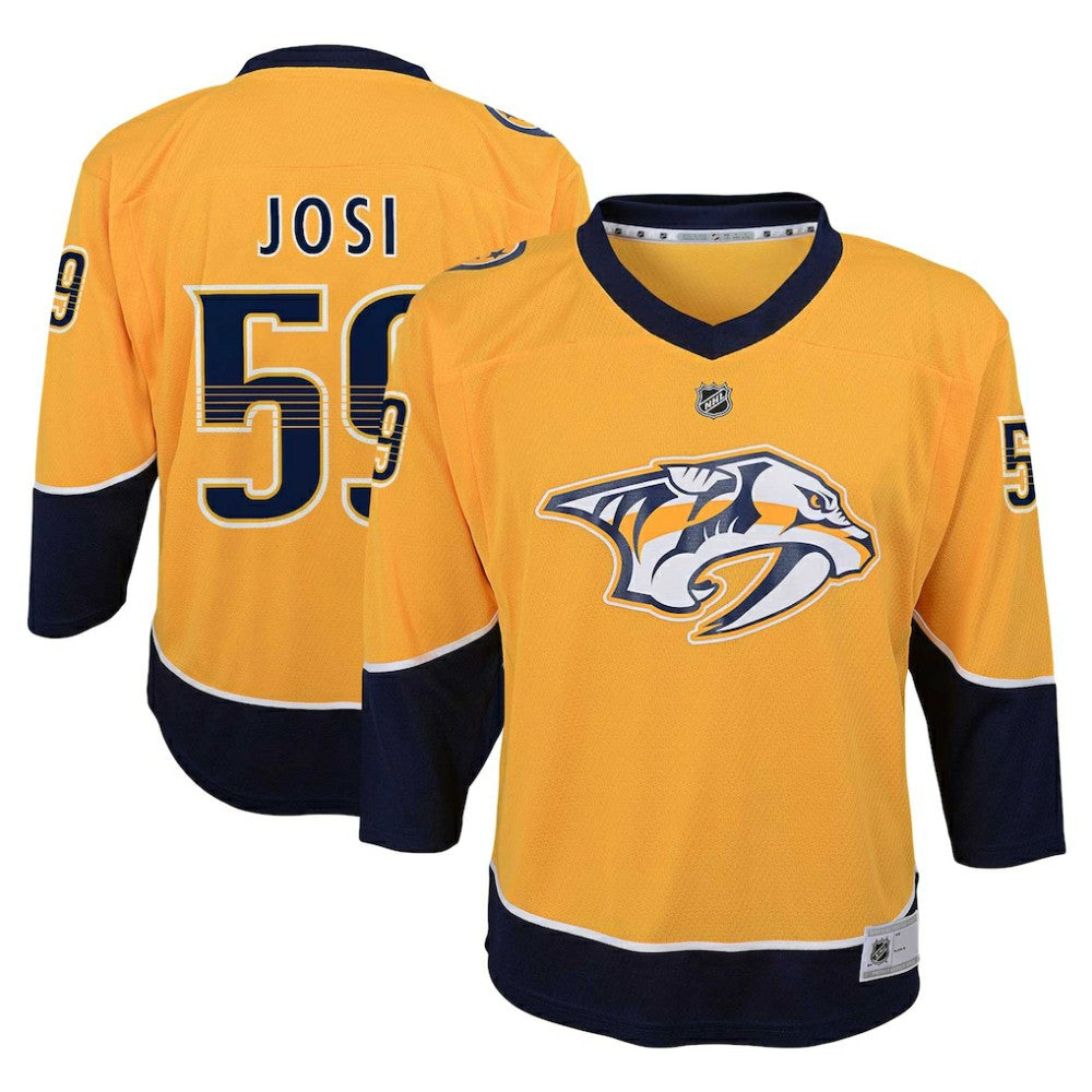 Roman Josi Nashville Predators Youth Home Replica Player Jersey Gold