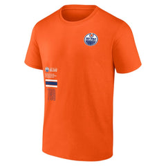 Edmonton Oilers Fanatics Represent T-Shirt Orange