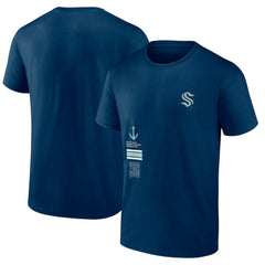 Seattle Kraken Fanatics Represent T-Shirt Deep Sea Blue