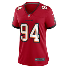Calijah Kancey Tampa Bay Buccaneers Women's Game Jersey - Red