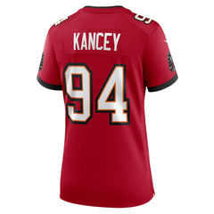 Calijah Kancey Tampa Bay Buccaneers Women's Game Jersey - Red