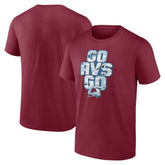 Colorado Avalanche Fanatics Local T-Shirt Burgundy