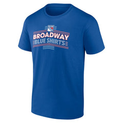 New York Rangers Fanatics Local Domain T-Shirt Blue