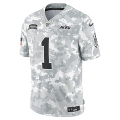 Sauce Gardner New York Jets 2024 Salute to Service Limited Jersey - Arctic Camo