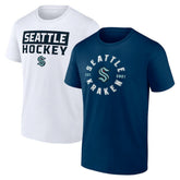 Seattle Kraken Fanatics Big & Tall 2-Pack T-Shirt Set