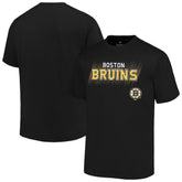 Boston Bruins Fanatics Big & Tall Wordmark T-Shirt