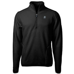 Baltimore Orioles Cutter & Buck City Connect Cascade Eco Sherpa Fleece Quarter-Zip Pullover Jacket Black