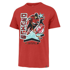 New Jersey Devils '47 Lamp Lighter Franklin T-Shirt Red