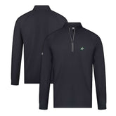 Dallas Stars Levelwear Theory Insignia Core Quarter-Zip Pullover Top Black