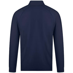 Winnipeg Jets Levelwear Theory Insignia Core Quarter-Zip Pullover Top Navy