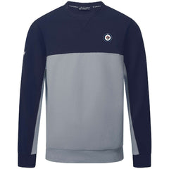 Winnipeg Jets Levelwear Legacy Insignia Core Sweatshirt Navy/Gray