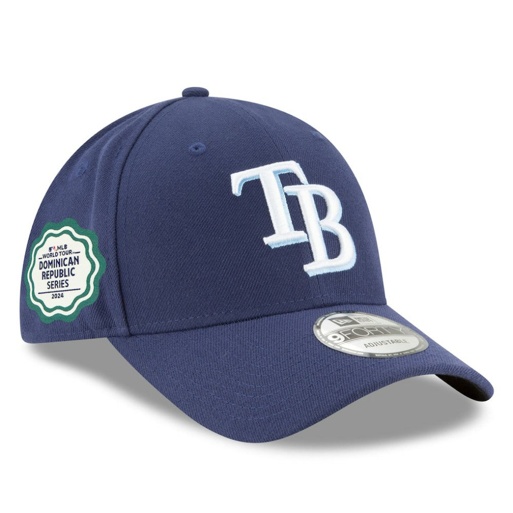 Tampa Bay Rays 2024 MLB World Tour: Dominican Republic Series 9FORTY Adjustable Hat Navy | New Era