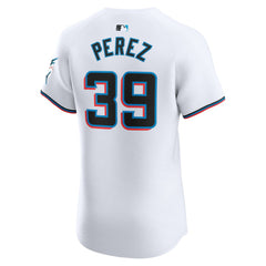 Eury Perez Miami Marlins Home Elite Player Jersey - White
