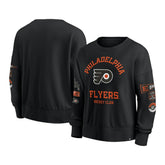 Philadelphia Flyers Fanatics Women's Go Team Pullover Sweatshirt Black