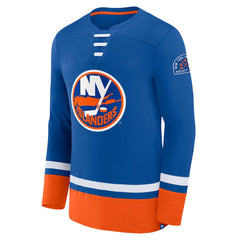 New York Islanders Fanatics High Point Long Sleeve T-Shirt Royal