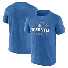 Toronto Maple Leafs Fanatics Property Of T-Shirt Heather Blue