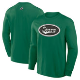 Dallas Stars Fanatics Rewind Long Sleeve T-Shirt Kelly Green